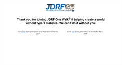 Desktop Screenshot of jdrf.summitmg.com
