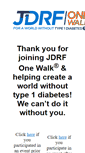 Mobile Screenshot of jdrf.summitmg.com